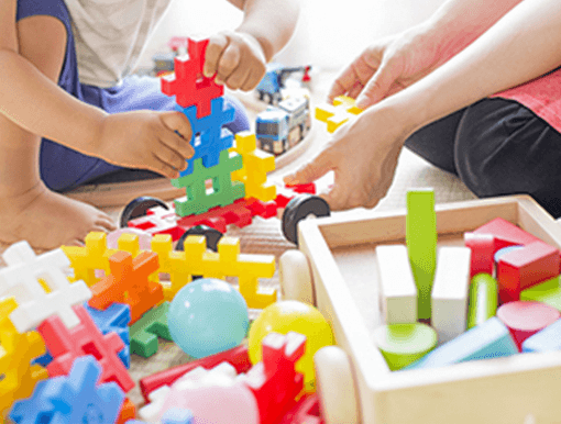 お子様がいても安心キッズスペースの完備